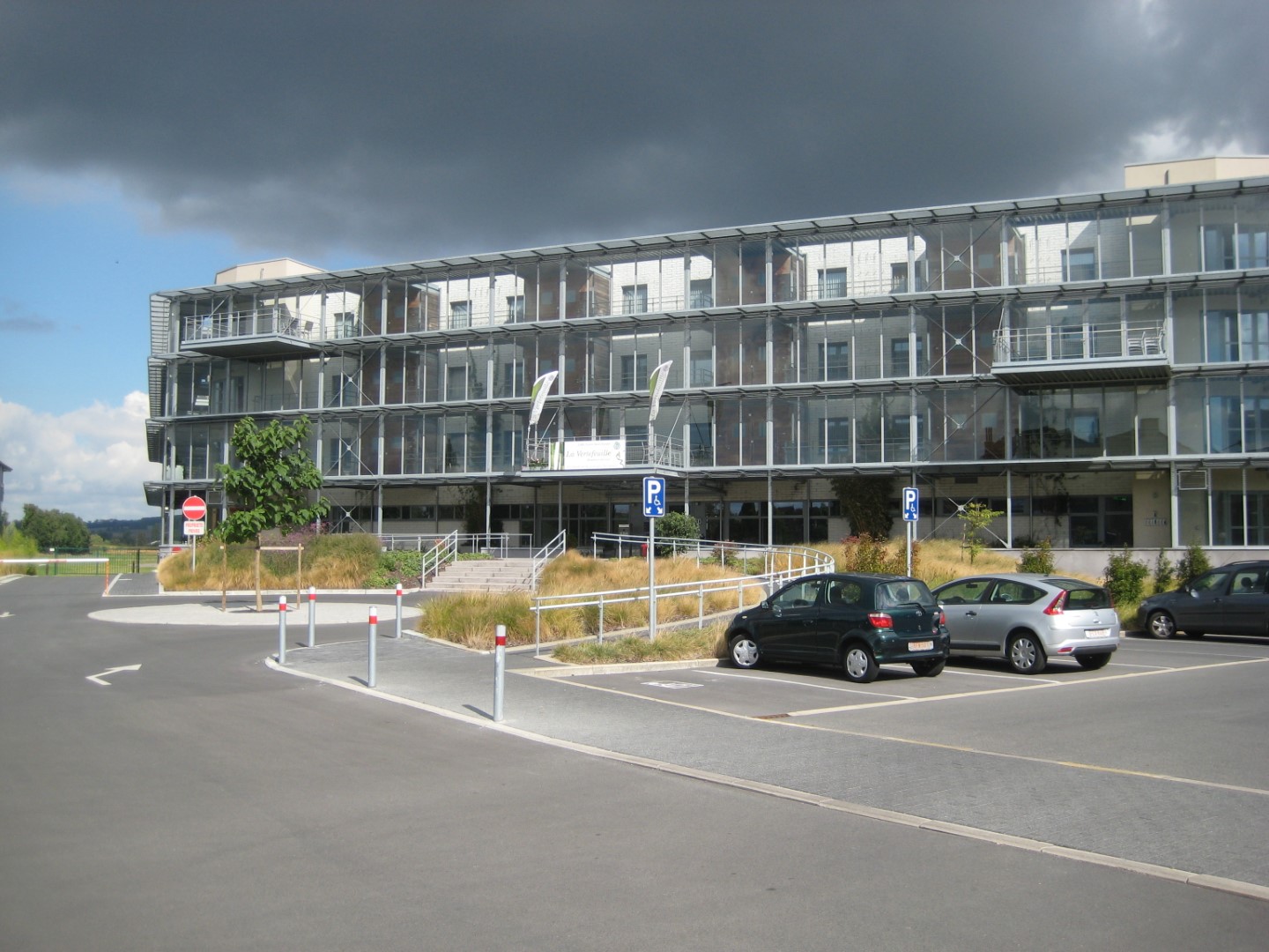 Abords paysagers d'une maison de repos