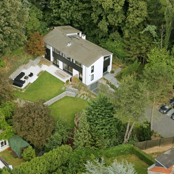 Jardin contemporain à Uccle